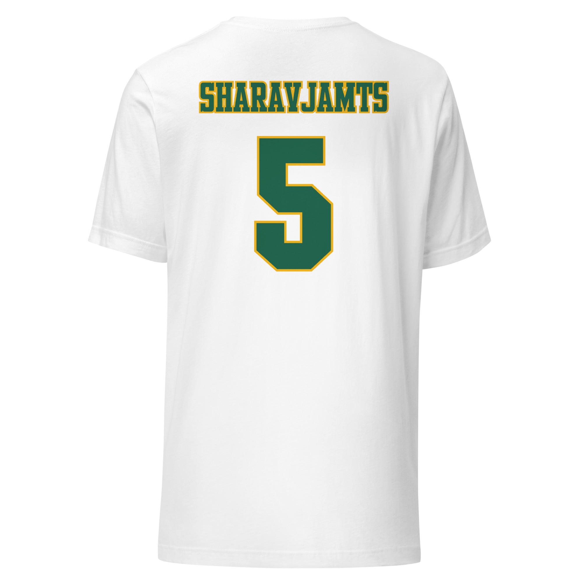 Mike Sharavjamts #5 Unisex t-shirt