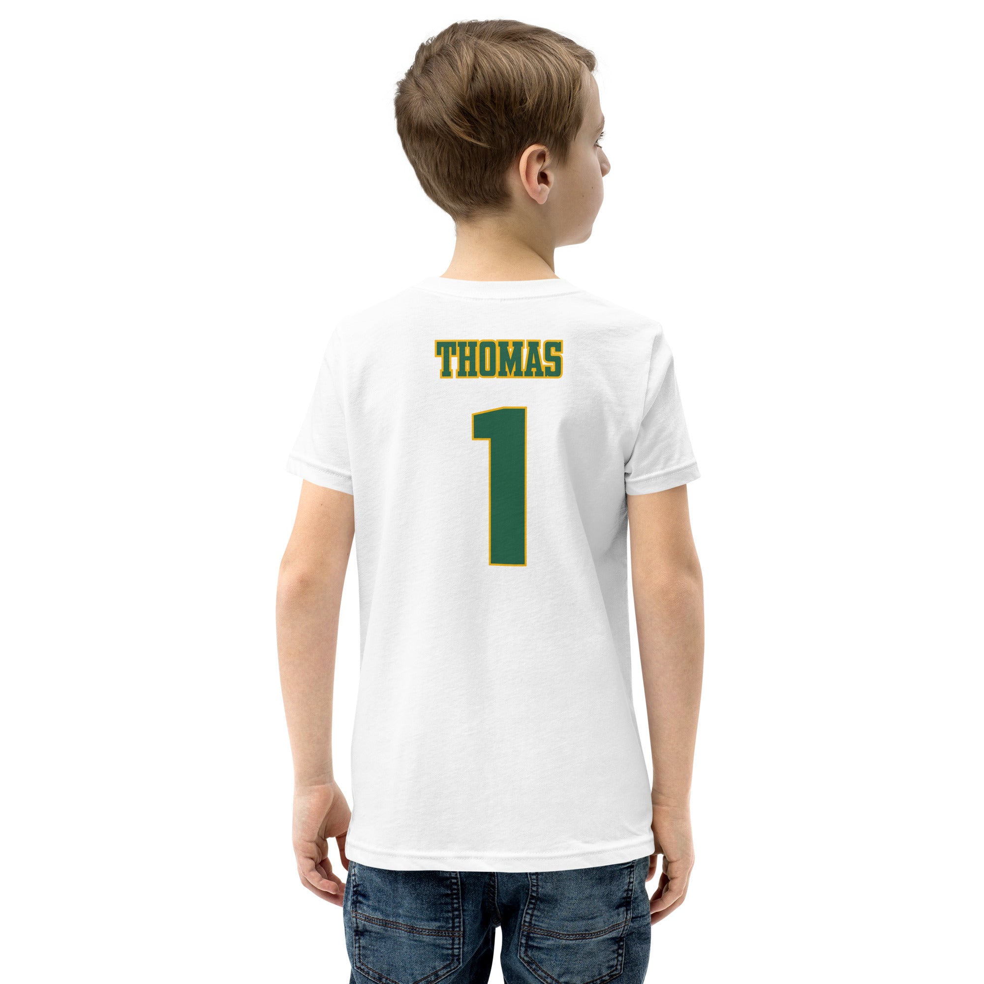 Malik Thomas #1 Youth Short Sleeve T-Shirt